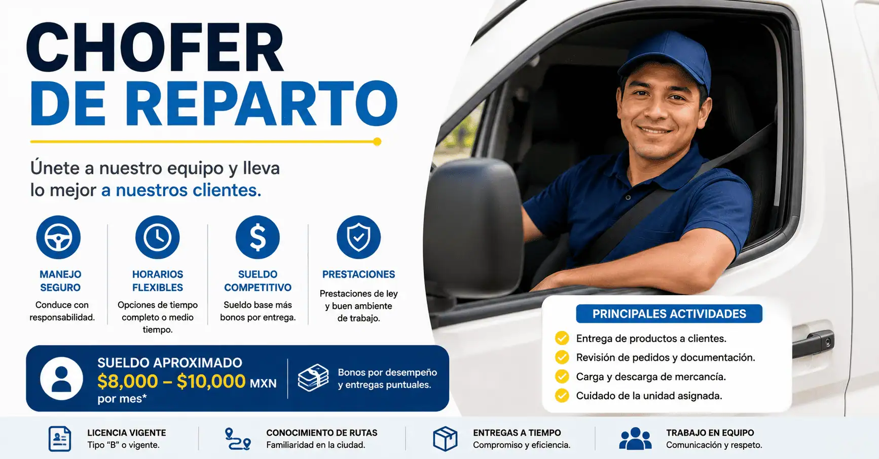 Chofer de reparto